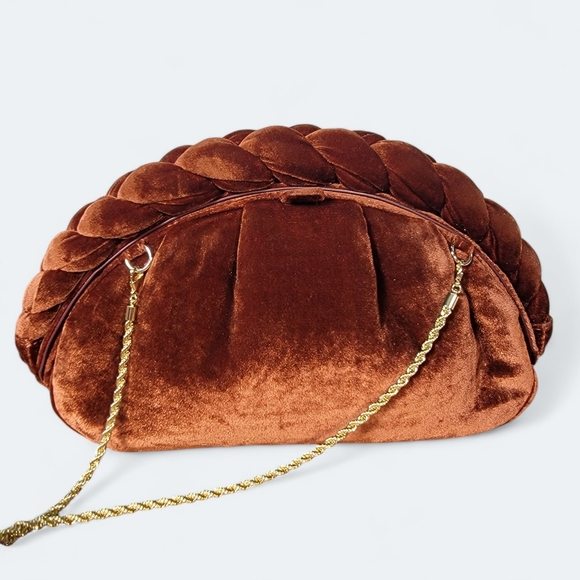 Loeffler Randall Harriet Velvet Clutch - Picture 1 of 16